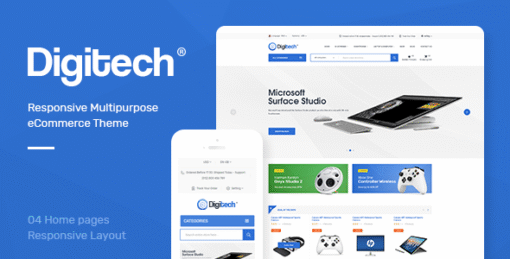 Digitech - Technology Theme for WooCommerce