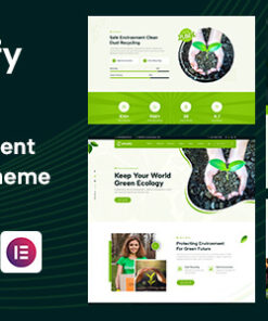 Echofy - Environment, Ecology & Solar Renewable Energy WordPress Theme