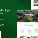 EcoPeace – Environment & Ecology NGO FSE WordPress Theme