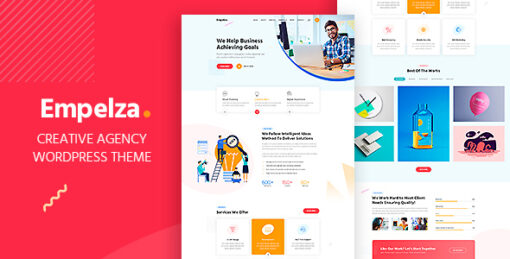Empelza - Creative Agency & Portfolio WordPress Theme
