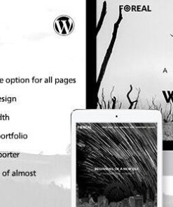 Foreal - Director, Writer WordPress Theme