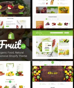 Fruit Shop Organic Food Natural Responsive Shopify Theme
