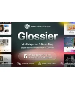 Glossier - Newspaper & Viral Magazine WordPress Theme