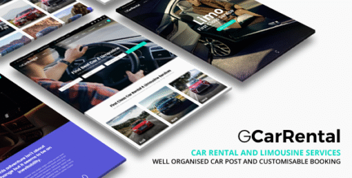 Grand Car Rental - Limousine Car Rental WordPress