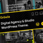 Gröwla – Digital Agency & Studio WordPress Theme