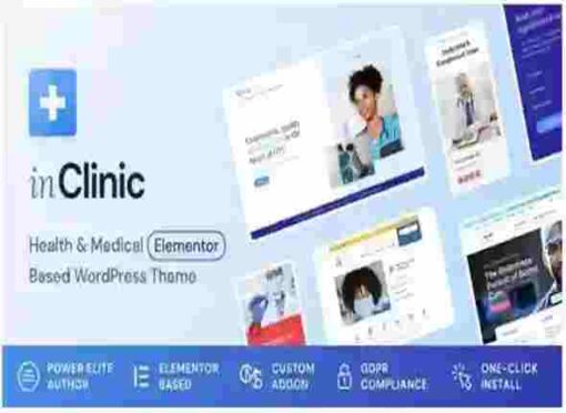 InClinic - Healthcare & Medical WordPress Theme