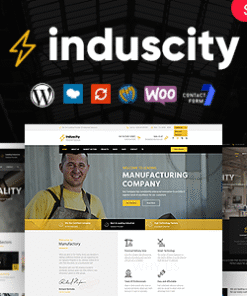Induscity - Factory and Manufacturing WordPress Theme