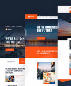 Indutri - Factory & Industrial WordPress Theme