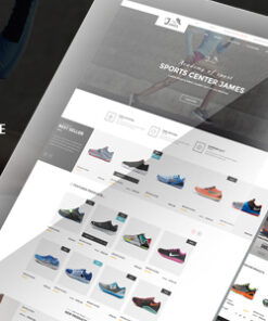 James - Responsive WooCommerce Shoes Theme