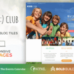 Kids Club - Kindergarten, School & Camp WordPress Theme