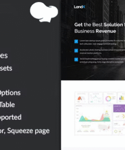 LandX - Multipurpose Wordpress Landing Page