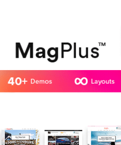 MagPlus - Blog & Magazine WordPress Theme