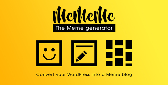 MeMeMe - The Meme Generator - WP Plugin