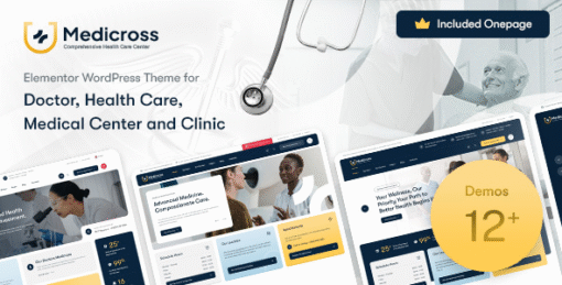 Medicross - Medical WordPress Theme - 25 March 2025