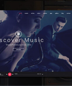 Muziq - Music Band & Musician WordPress Theme