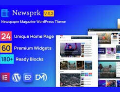 Newsprk - Newspaper WordPress Theme