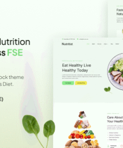 Nutritist – Healthy Food & Nutrition Coach FSE WordPress Theme
