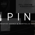 Pine - Creative Agency & Portfolio WordPress Theme
