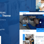 Plumbr - Plumbing Services FSE WordPress Theme