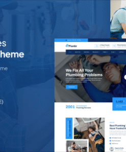 Plumbr - Plumbing Services FSE WordPress Theme