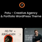 Potu - Creative Agency & Portfolio WordPress Theme