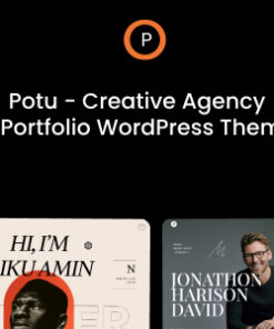 Potu - Creative Agency & Portfolio WordPress Theme
