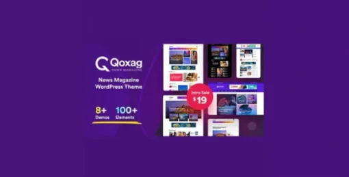 Qoxag - WordPress News Magazine Theme