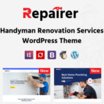 Repairer - Handyman Services WordPress Theme