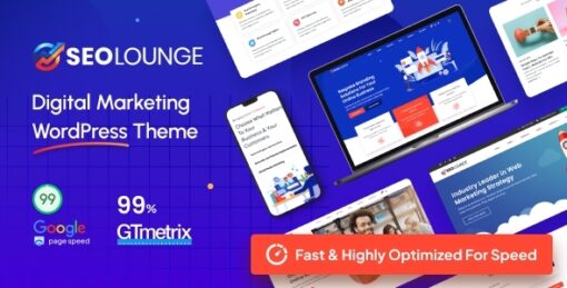SEOLounge - SEO Agency WordPress Theme