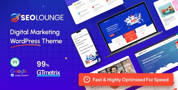 SEOLounge - SEO Agency WordPress Theme