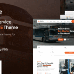 Shuttle – Bus Charter Service FSE WordPress Theme