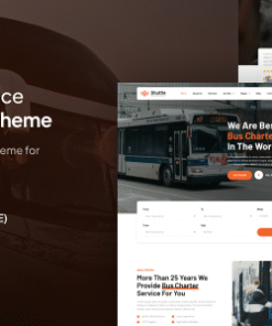 Shuttle – Bus Charter Service FSE WordPress Theme