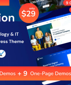 Solion - Technology & IT Solutions WordPress Theme