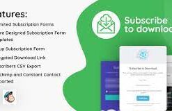 Subscribe to Download - An advanced subscription plugin for WordPress