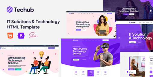 Techub – Technology & IT Solutions WordPress Theme