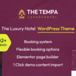 Tempa - The Luxury Hotel WordPress