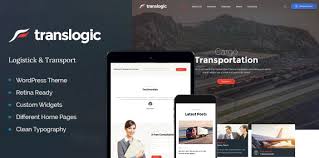 Translogic - Logistics & Shipment Transportation WordPress Theme