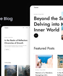 Traven - Personal & Lifestyle Blog WordPress Theme
