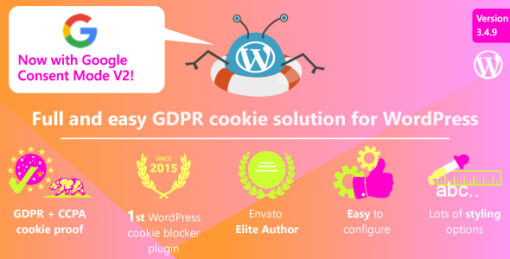 WeePie Cookie Allow - Easy & Complete Cookie Consent