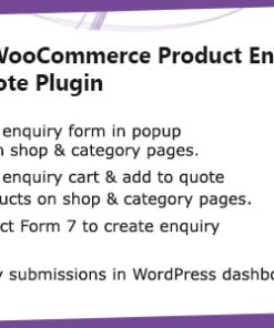 WooQuote - WooCommerce Product Enquiry & Request A Quote Plugin