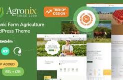 Agronix - Organic Farm Agriculture WordPress Theme