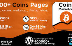 Coins MarketCap - WordPress Cryptocurrency Plugin