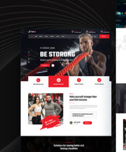 Futexo - Fitness & Gym WordPress Theme + RTL