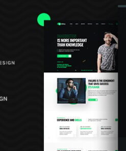 Glint - Personal Portfolio WordPress Theme