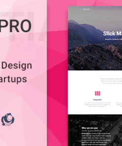 Hestia Pro - Sharp Material Design Theme For Startups