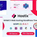 Hostix - Hosting WHMCS WordPress Theme
