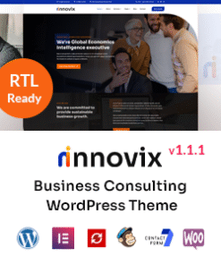 Innovix - Business Consulting WordPress Theme