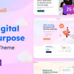 ProgriSaaS - Creative Landing Page WordPress Theme