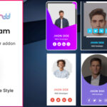 Meet the team elementor addon