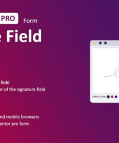 Signature Field for Elementor form